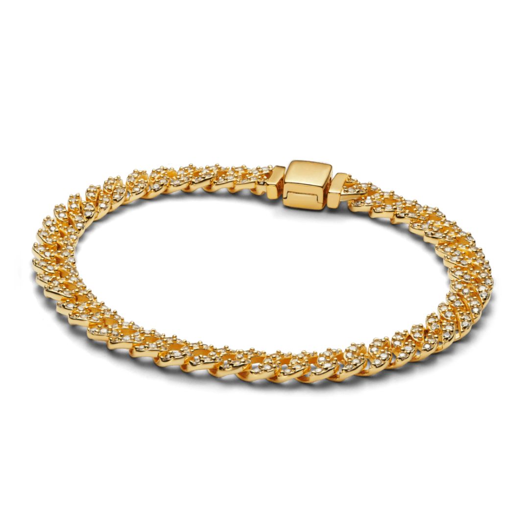 Bransoletka Pave Cuban