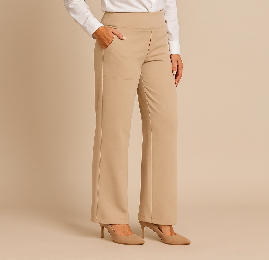 Beata™ | Eleganckie Spodnie Z Szeroką Nogawką