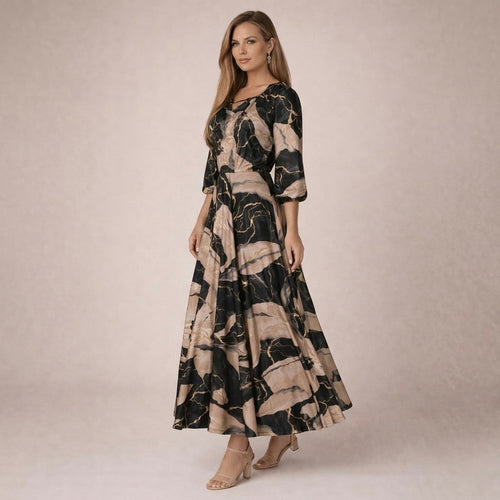 Grażyna | Elegancka sukienka maxi
