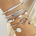 Zestaw bransoletek Knotted Elegance