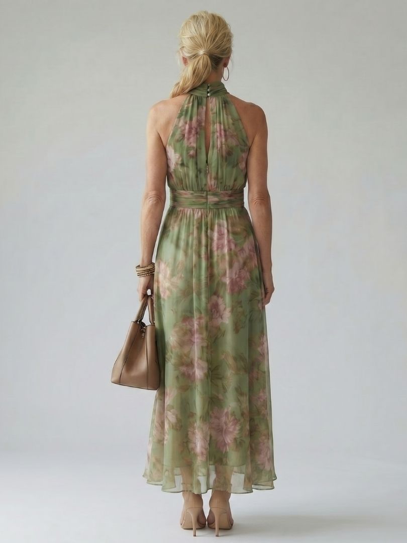 Helena | Kwiecista Sukienka Maxi