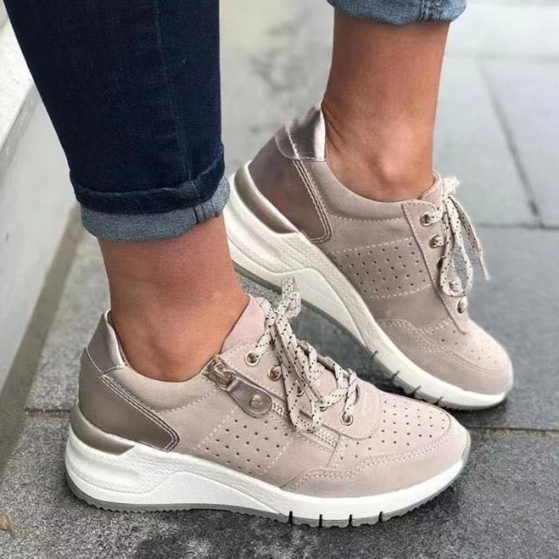 SOLÈNE™ | Sneakersy z Zapięciem na Zamek