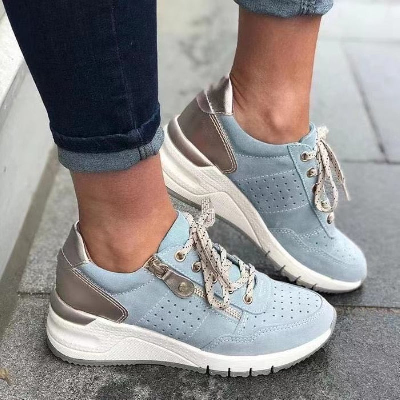 SOLÈNE™ | Sneakersy z Zapięciem na Zamek