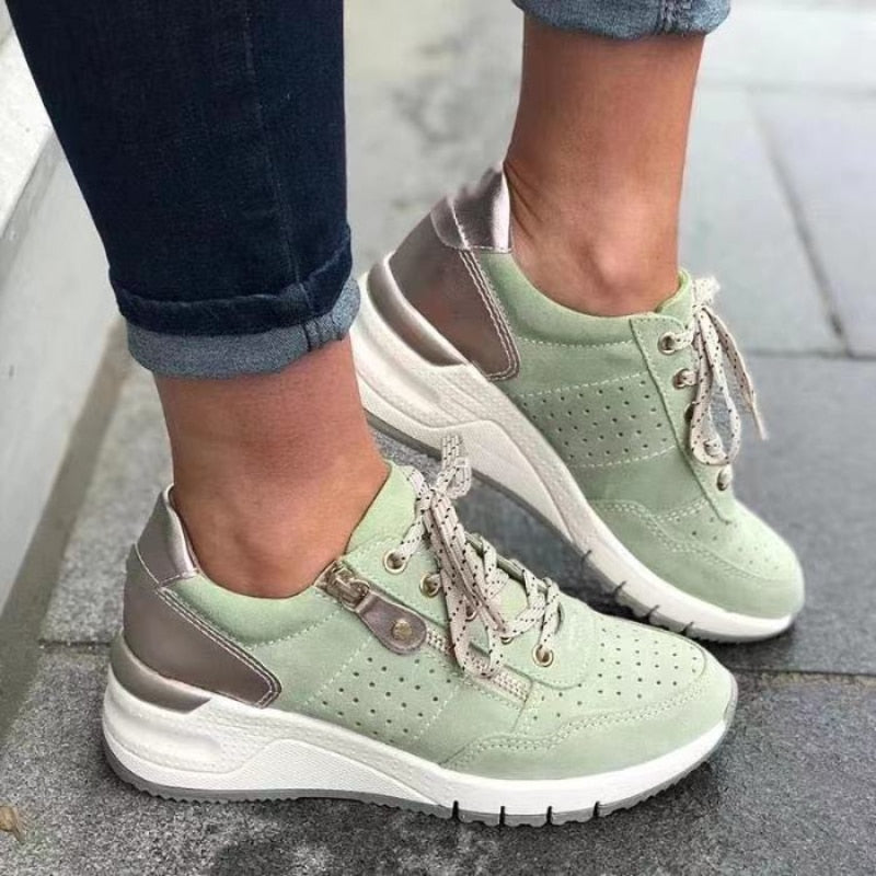 SOLÈNE™ | Sneakersy z Zapięciem na Zamek