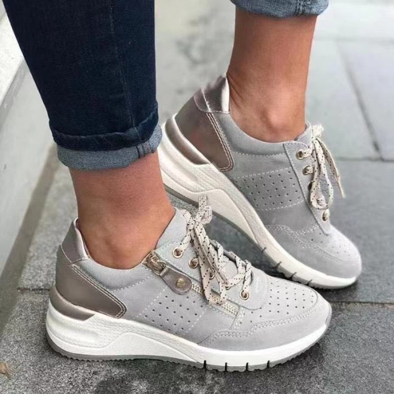 SOLÈNE™ | Sneakersy z Zapięciem na Zamek