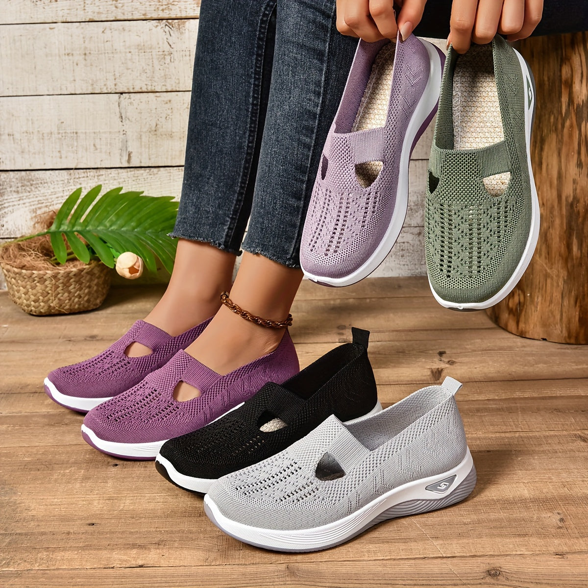 Anna™ | Oddychające Buty Slip-on
