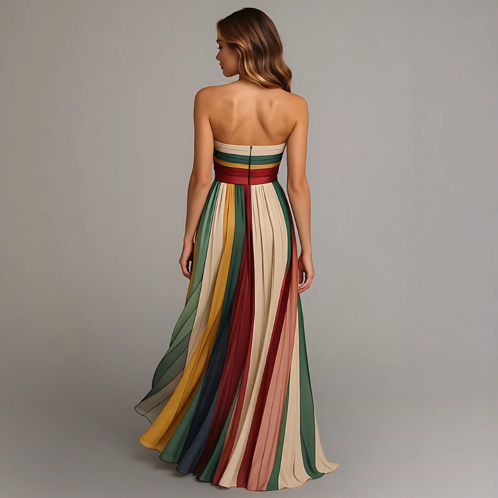 Marta | Plisowana Suknia Maxi