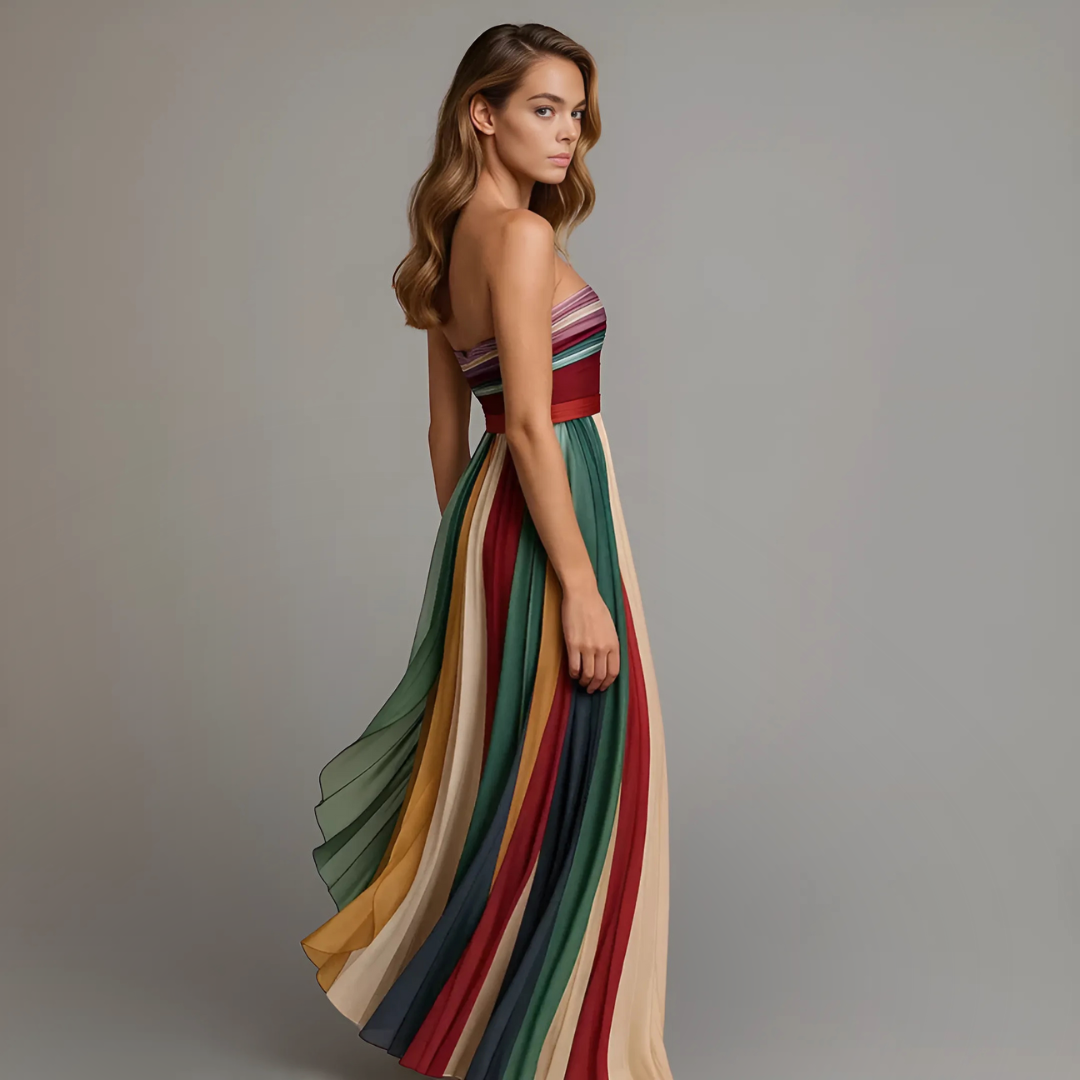 Marta | Plisowana Suknia Maxi