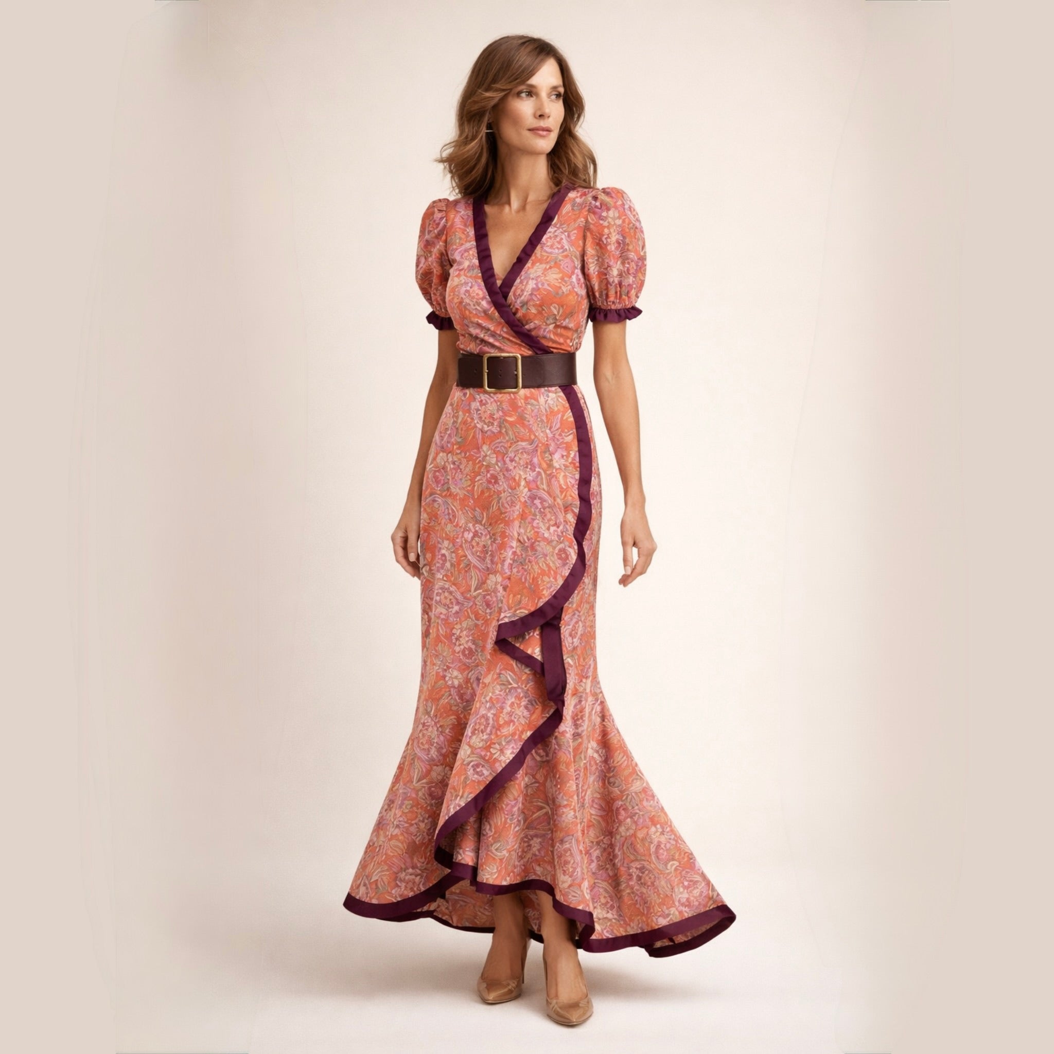 Vivienne™ | Elegancka Sukienka Kopertowa